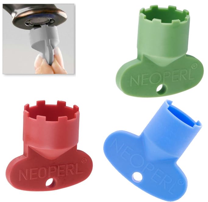 Neoperl Slim Faucet Key Pack Install Coin & Perlator Aerator