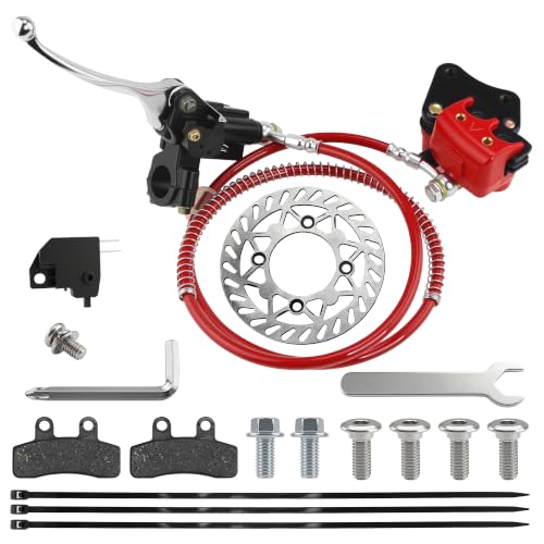 Image of PRO BAT Front Disc Hydraulic Brake Master Cylinder Caliper Assembly
