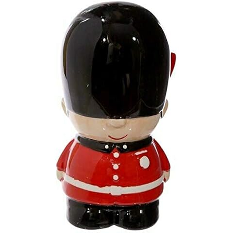 London 2012 Guardia Reale Ceramic Money Box, Mixed, Height 16cm Width 9cm Depth 8cm Cover