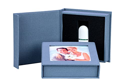 Elegantdisk USB Box with Picture Window for 1 USB Flash Drive USB Flash Drive Storage Box Case Cover for USB