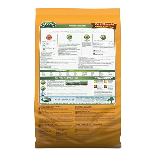 Image of Scotts Turf Builder WinterGuard Fall Weed & Feed3, Weed Killer Plus Fall Fertilizer, 15,000 sq. ft., 42.87 lbs.