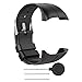 Lokeke - Cinturino di ricambio per orologio GPS Polar M400, in silicone, per Polar M400 GPS Watch e Polar M430, unisex, per adulti, GPS, colore: Nero