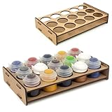 COMBINEZ PLUSIEURS ORGANISATEURS : Utiliser plusieurs rangement peinture pour miniatures et Warhammer vous permettra de regrouper les couleurs les plus utilisées et de contrôler votre inventaire d'acryliques. Ainsi, vous ne manquerez jamais de cette couleur que vous utilisez tant.