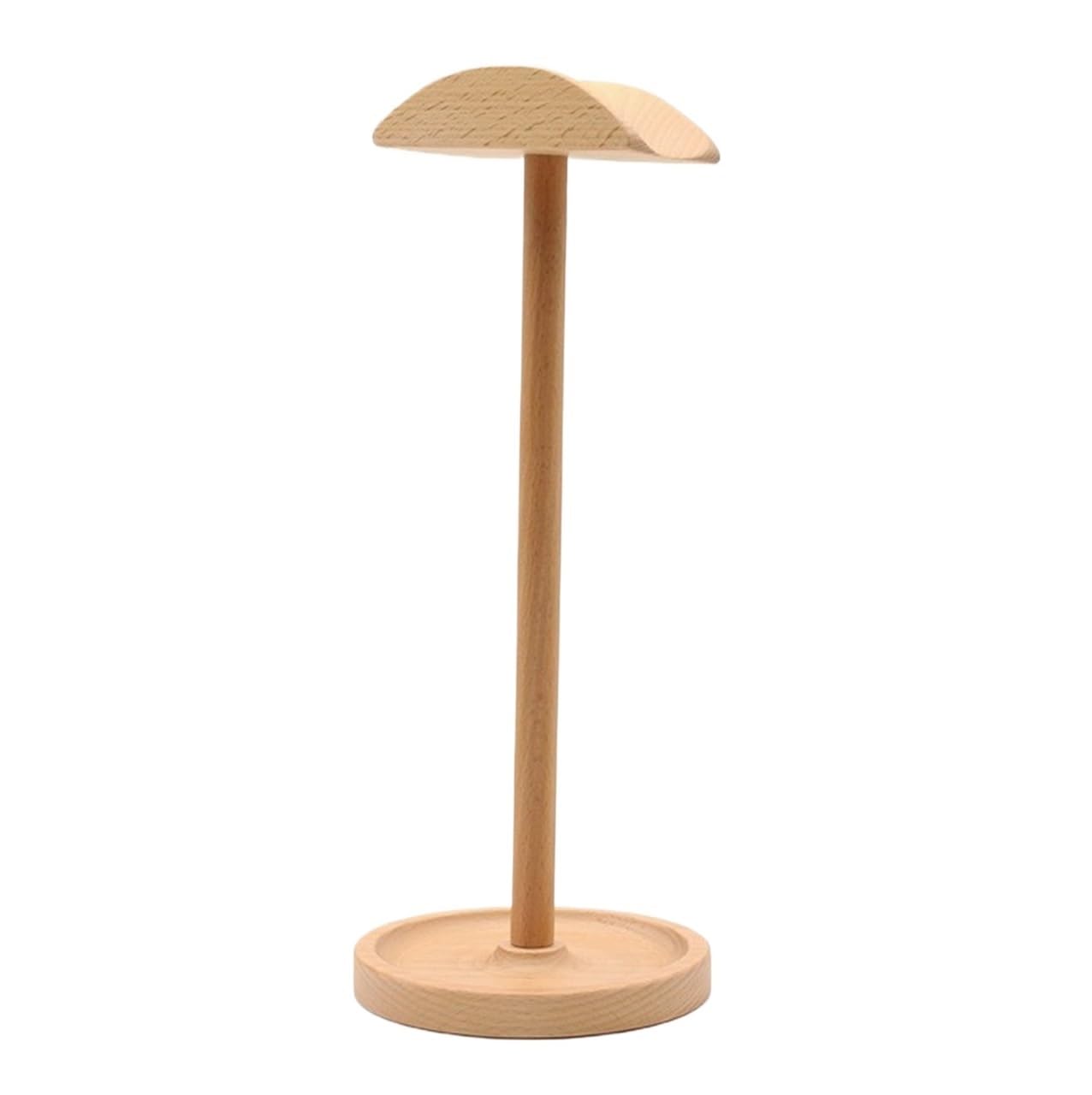 WDWDW Headphone Stand Holder Headset Hook Hanger Wood Vertical Rack Universal Display