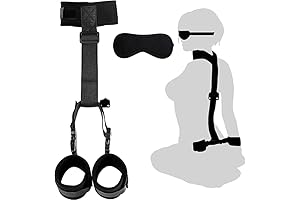 Adjustable BDSM Bed Bondage Set for Enhanced Intimacy