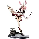 Kpptyd New 26CM Limited Edition Japanese Anime Honkai Impact 3 Sakura Yae Heretic Miko Beautiful Girls Anime PVC Action Figures Toys Anime Figure Toys T30 Figure Toy Collectibles Decorations Gifts