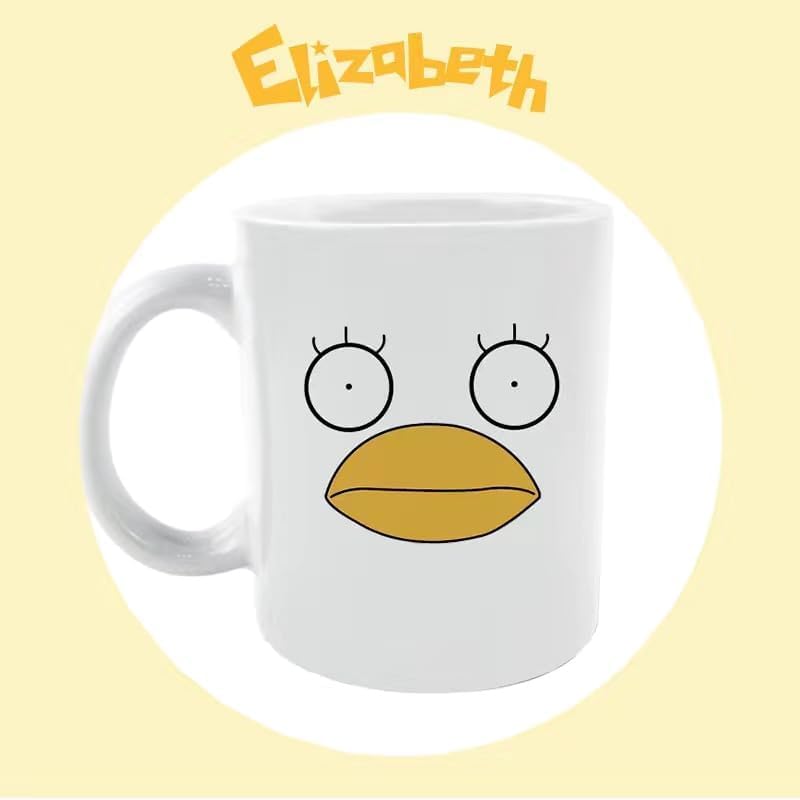 Amazon.co.jp: 銀魂 マグカップ さだはる エリザベス 300ml コーヒー