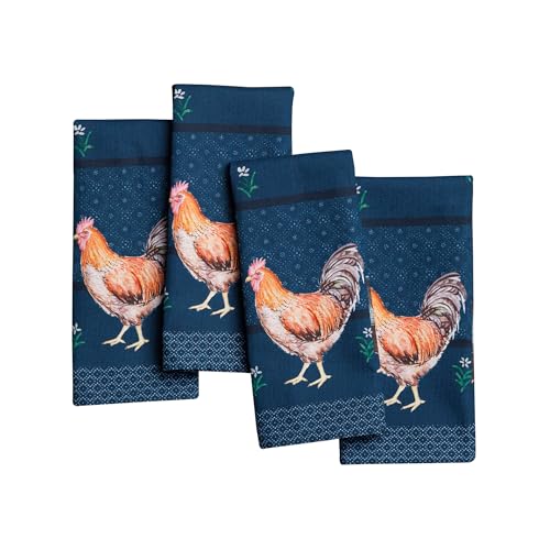 Maison d' Hermine Cloth Napkins Set of 4 Reusable 100% Cotton (18" x 18")