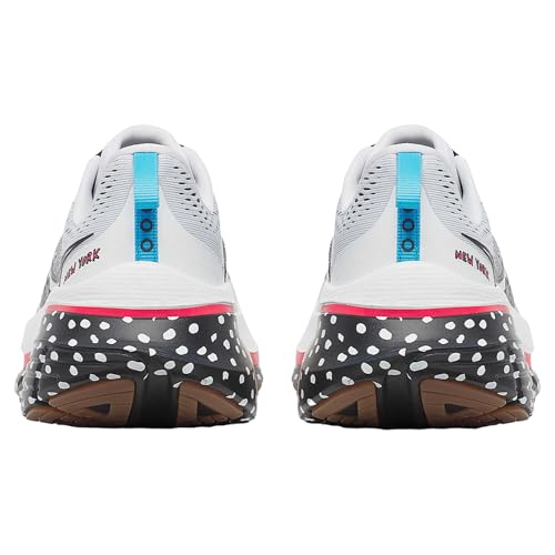 Image of Saucony Women's Guide 18 Sneaker, White /Black, 8.5