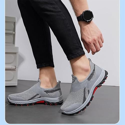 𝐉arv Cooling Comfort Sneaker, Soft Bottom Comfy Casual Anti-Slip Slip On Summer, Breathable Lightweight Shoes4