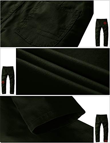 Image of Match Men's Regular Fit Comfort Stretch Casual Chino Pants