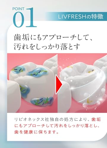 LIVFRESH リブフレッシュ オーラルジェル の商品画像 4