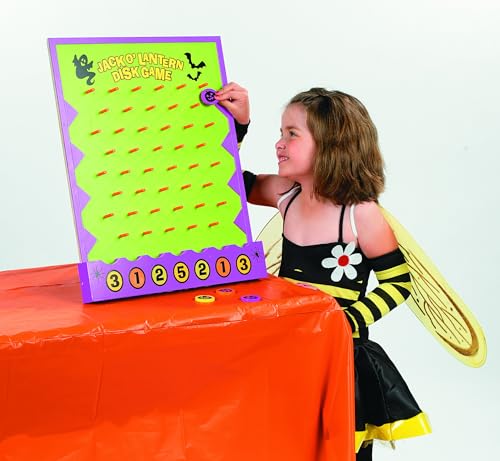Fun Express Juego de Halloween Disco 8 Piezas miniatura 2