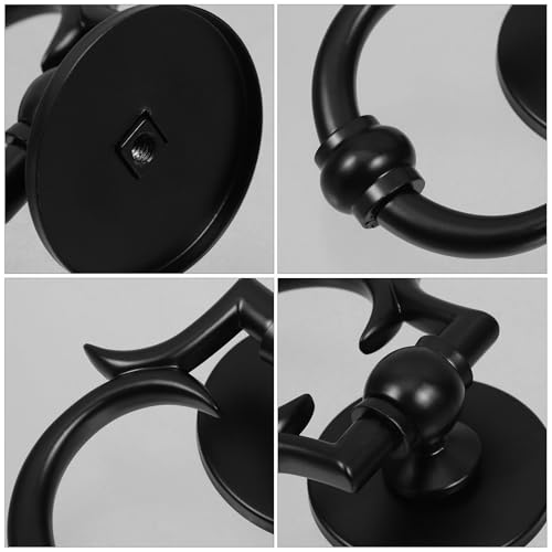 Aldaba de puerta exterior metálica: repare su manija vieja de anillo hoy 4