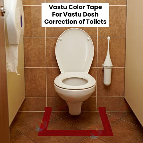 Image of REMEDYWALA Vastu Red Color Floor Tape (3.25 Inch Wide) (20 Meter long)