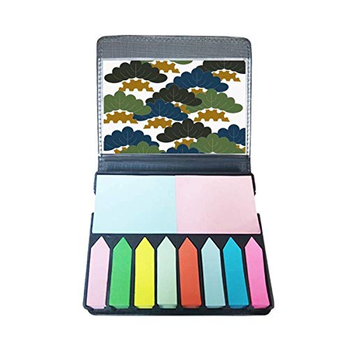 Boîte de marque-page en pin contre l'usure, style traditionnel abstrait