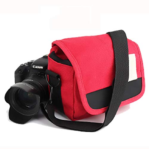 DSLR Kamera-Schulter-Beutel, SLR Leinwand Foto Handtasche Objektivtaschen Stoß- Digitalkamera Taschen,B