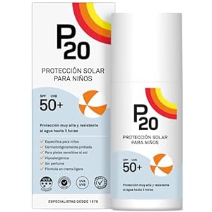 P20 ® | Zonbescherming Kinderen SPF 50 | Daylong Zonnecrème SPF 50 in spray formaat voor Zeer Hoge Bescherming tegen UVA…