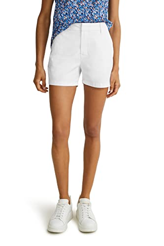 C&A Damen Shorts Shorts Regular Baumwolle|Stretch weiß 40 S-L-R
