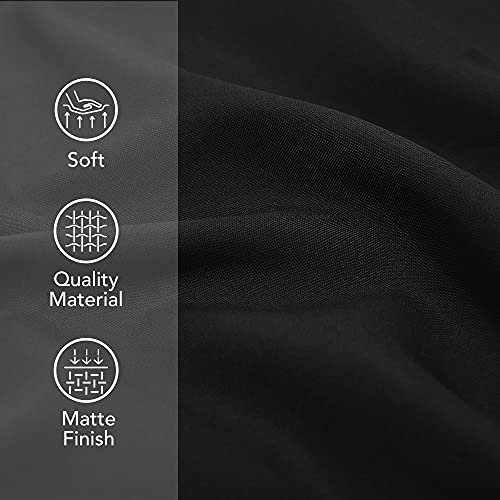 Deconovo Verduisteringsgordijn met Ogen Oxford Thermische Gordijnen Kant en Klaar voor Woonkamer Slaapkamer 2 Stuks… - Afbeelding 7