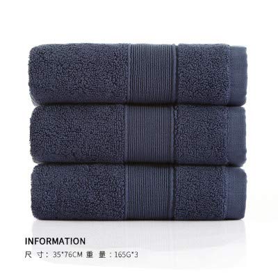 Serviette pour le visage en coton de qualité supérieure, super doux et absorbant - WLLLO