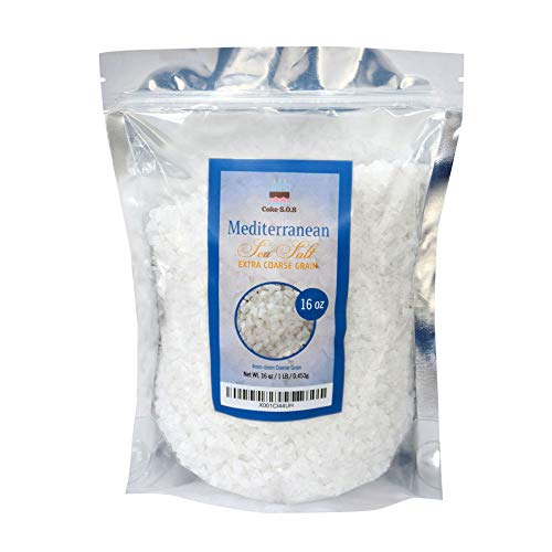 Mediterranean Sea Salt, Extra Coarse Grain 1 lb