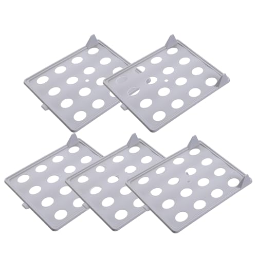 Rangement de placard robuste à 5 tablettes au design épuré pour optimiser chaque recoin - 2