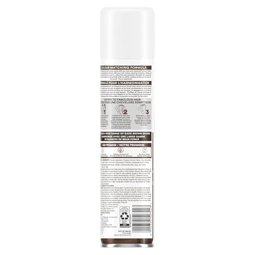 Foto von Batiste Trockenshampoo, dunkles Haar, 200 ml