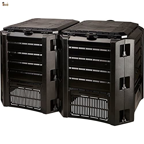 Compostadora Organica Jardín 800L Marca BricoLoco.com