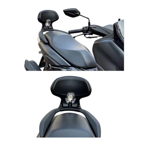 Dossier passager moto pour NMAX155 2020-2023 avec appui-dos noir