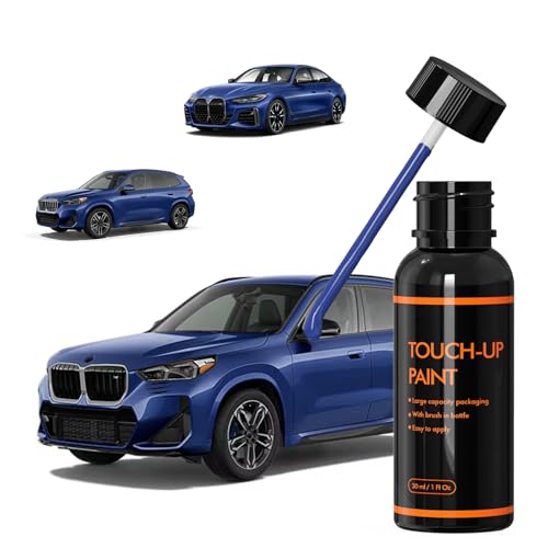 XTryfun C31 Portimao Blue Touch Up Paint for BMW, DIY Car Paint Scratch Repair Kit, Automotive Paints, Quick & Easy Fix Scratch Repair for X1/X2/2/3/4/8 Series/B8/i4/Z4/M3/M4/M8
