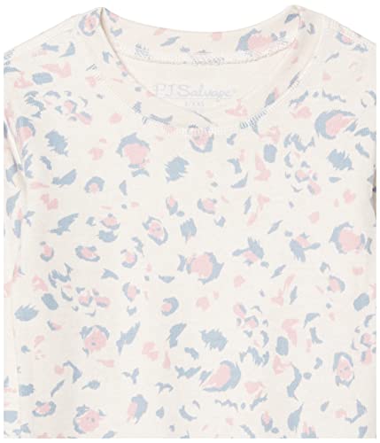 PJ Salvage Girls' Kids' Sleepwear Long Sleeve Top and Bottom Peachy Pajama Set2