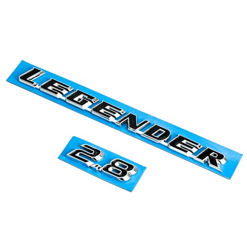 Image of KMH Logo Emblem Plate (LEGENDER 2.8) Rear Logo for Toyota FORTUNER 2020