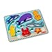 Melissa & Doug Sea Creatures Ocean Wooden Chunky Puzzle - 7 Pieces