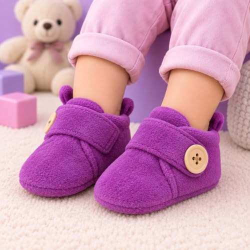 Image of Star Fish Baby Boys & Girls 3 to 6 Months Skin Friendly Comfortable & Breathable Shose