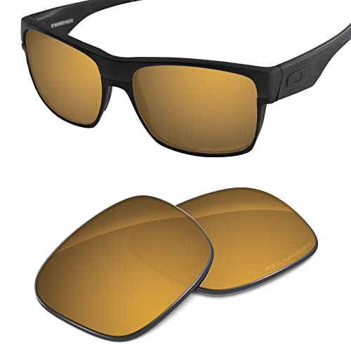 Image of Performance Lenses Compatible with Oakley TwoFace OO9189 | TwoFace Asain Fit(AF) OO9256 Polarized Etched