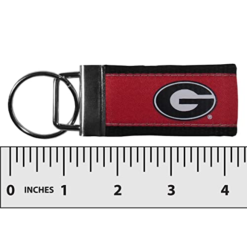 Siskiyou CEKC5 Sports Ncaa Georgia Bulldogs Woven Key Chain thumb #2