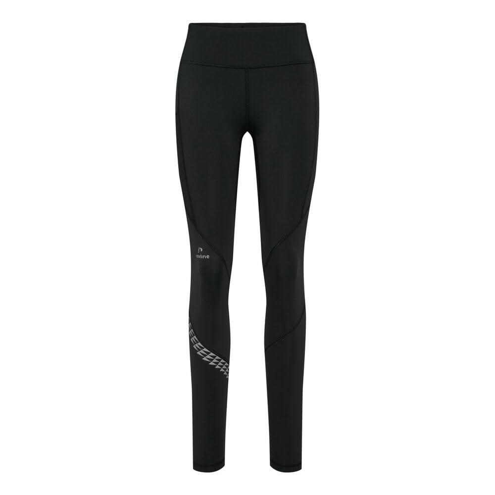 hummel Newline Damen Columbus Tight Laufbekleidung Tight Black - Schwarz S