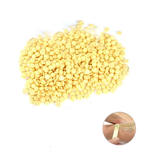 PLAFOPE Perlas De Cera Depilatoria Dura 100 g Tamaño Pequeño Depilación Indolora Para Todo Tipo De Piel Uso Facial y Corporal Sin Bandas