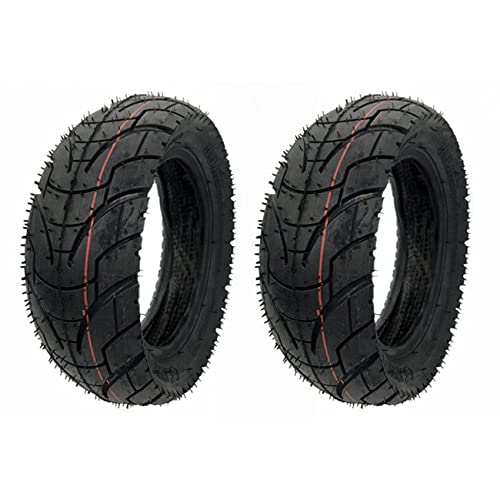 Ruitutedianzi 2Pcs 80/65-6 Tyre 10X3.0-6 Tyre for Electric Scooter Speedual Grace 10 Zero 10X 10 x 3.0