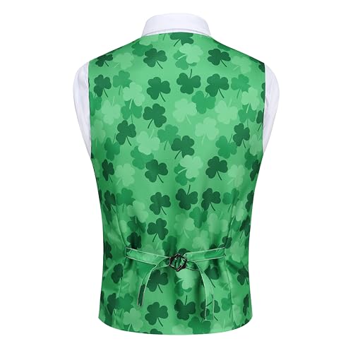 LMYOVE Men July 4th Suit Vest St Independence Day Vest with Bow Tie Print, Formal/Leisure Wear2