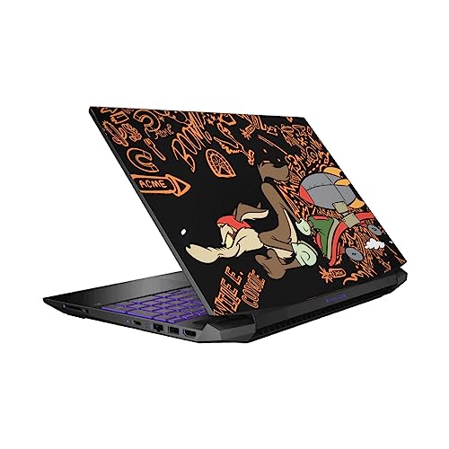 Skin Vinyle HP Pavilion 15.6 Protection Autocollante Coque PC Portable Looney Tunes Wile E. Coyote