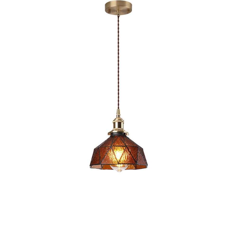 Lustre Suspendu PEYNIR en Laiton pour Éclairer un Espace Sombre