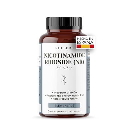 NAD Nicotinamida Ribósido 300mg | Alternativa NMN | 90 cáps | Nullure