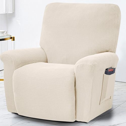 Funda elástica de sillón reclinable poliéster lavable antideslizante TEMPNAP 5