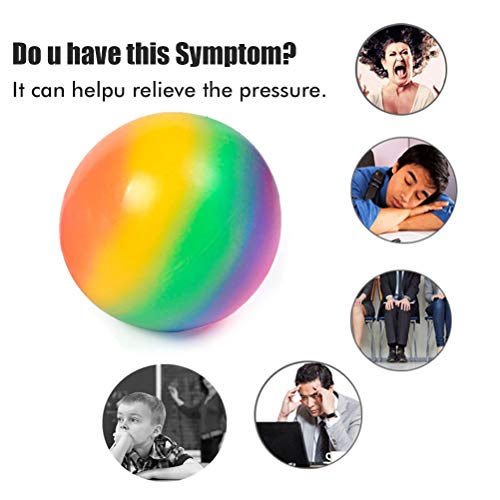 JSSEVN Squishy Balls, palla antistress, colore