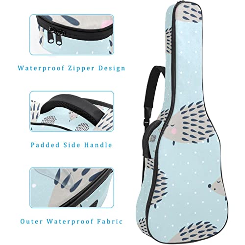 Housse de guitare en tissu Oxford imperméable pour enfant avec bandoulière réglable - Les Beatles, Paul McCartney, John Lennon, RIngo Starr, George Harrison Housse de guitare en tissu Oxford imperméable pour enfant avec bandoulière réglable – Image 5