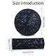 Volumoon Faszien Set (Mini Faszienrolle und 12cm Ball), Faszienball und Faszienroller Set, Massageball Faszien Ball, Selbstmassageball, für Faszientraining DurchfüHren, Schmerzen Lindern (Grün)