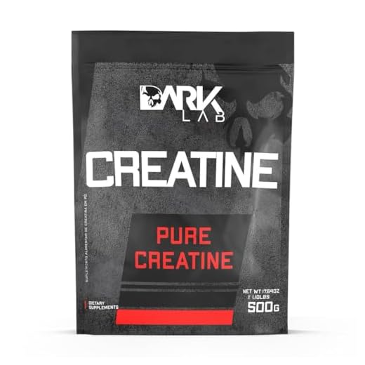 Creatina 100% Pura Monohidratada 500g Dark Lab | Serve 166 Doses | Mais Alto Grau de Pureza