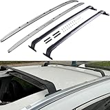 SAREMAS Upgraded Loading 220lbs Cargo Rack for Mazda CX5 CX-5 2017-2024 2025 Roof Rail Roof Racks Cross Bars Luggage Carrier